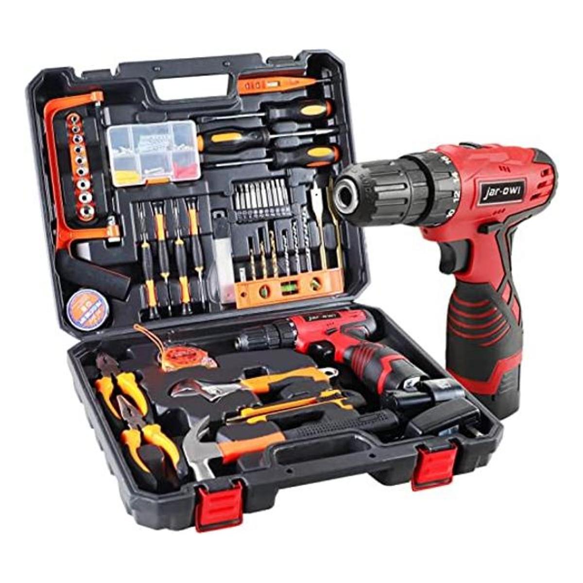Kit combinado de 108 piezas de herramientas eléctricas con