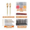 Kit combinado de 108 piezas de herramientas eléctricas con_6