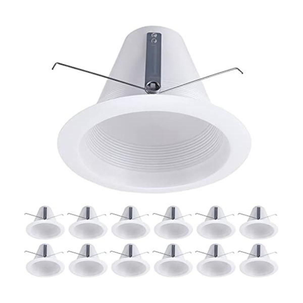 TORCHSTAR Paquete de 12 latas empotradas de 6 pulgadas