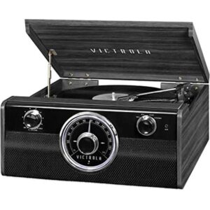 Victrola Wood Metropolitan Mid Century Reproductor de_1
