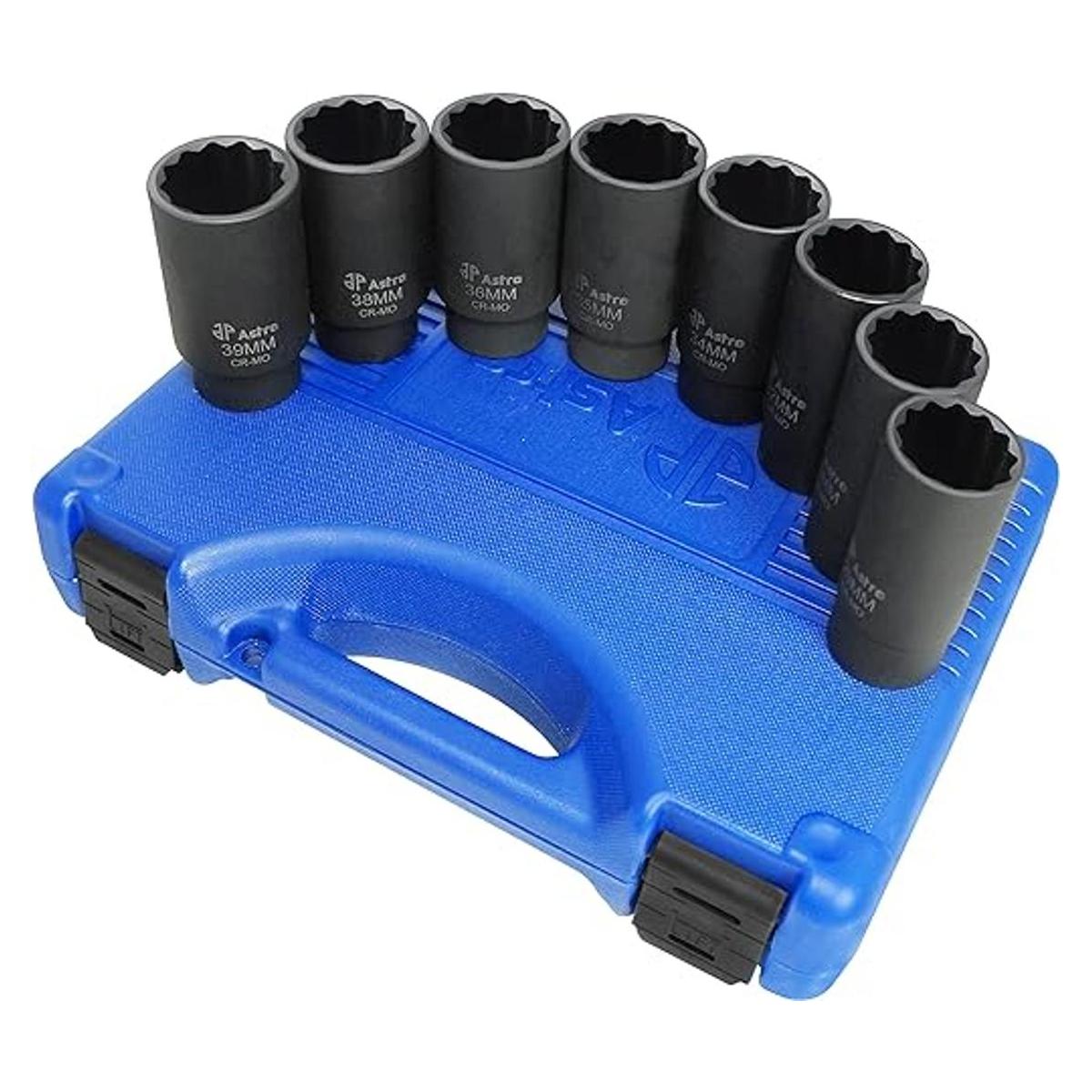 Astro Pneumatic Tool 78868 Juego de tuercas de eje de 12