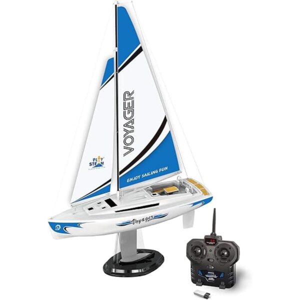 PLAYSTEAM Voyager 280 RC Velero con control de viento en_2