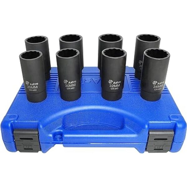 Astro Pneumatic Tool 78868 Juego de tuercas de eje de 12_3