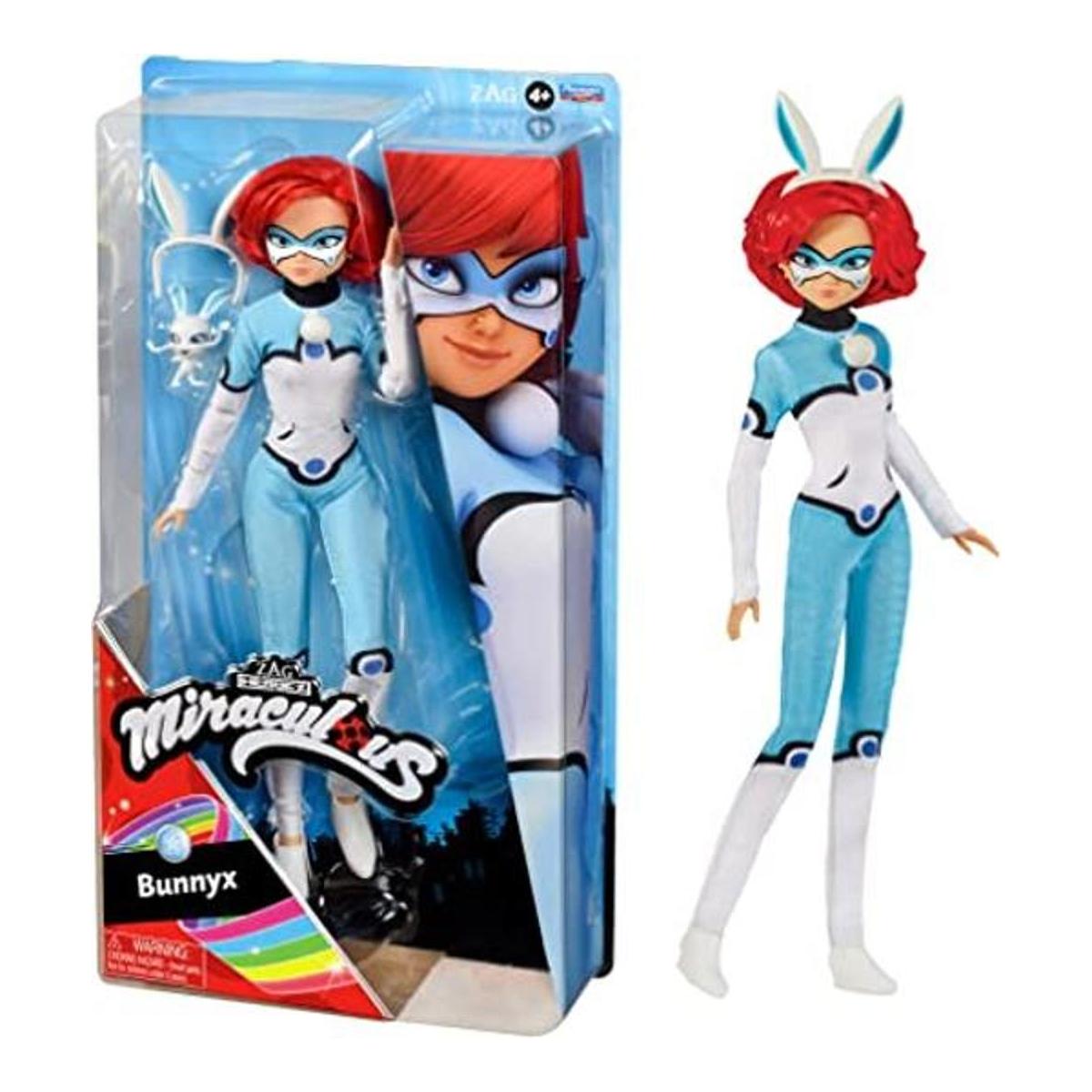 Miraculous Ladybug Bunnyx Muñeca de moda de 10.5 pulgadas