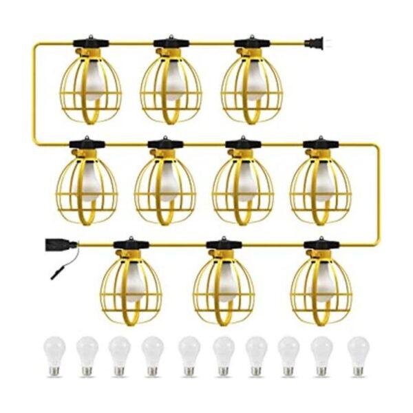 LEDIARY Cadena de luces de construcción de 100 pies 10