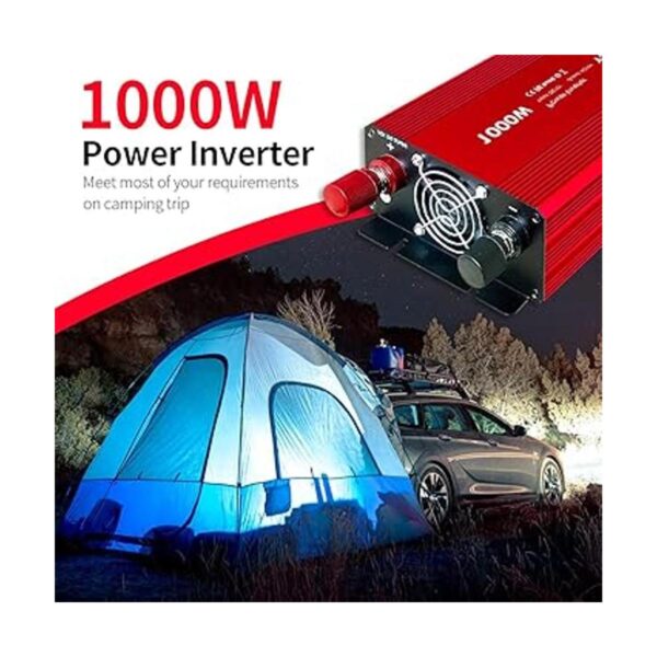 Inversor de corriente de 12 V a 110 V convertidor de CC a_2