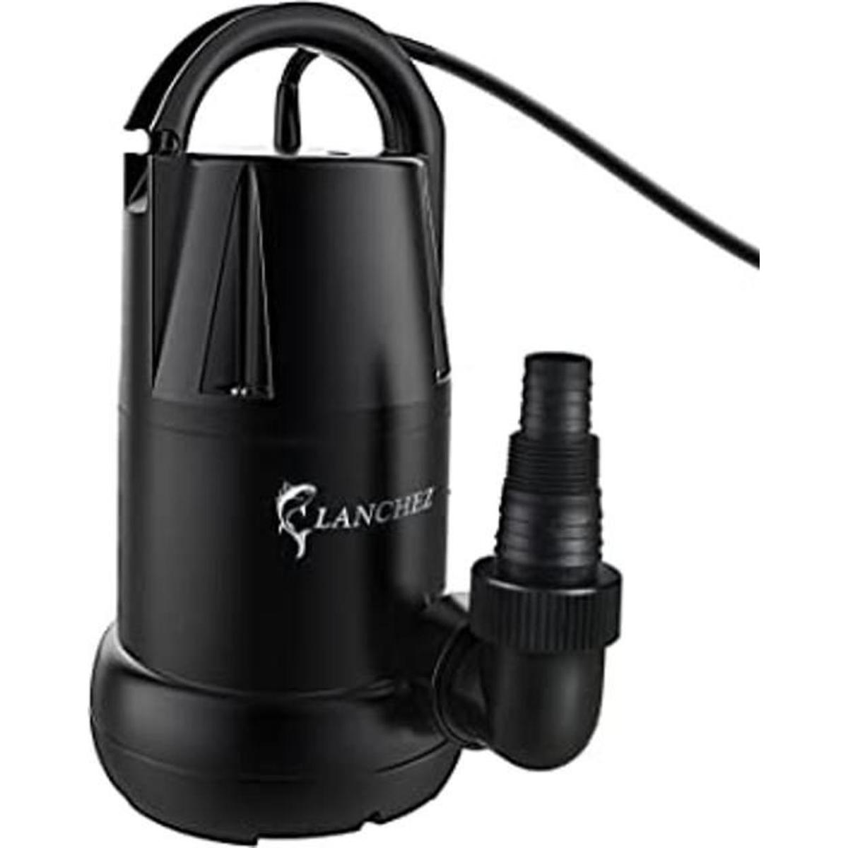 Lanchez Bomba de sumidero sumergible de 34 HP 4450 GPH