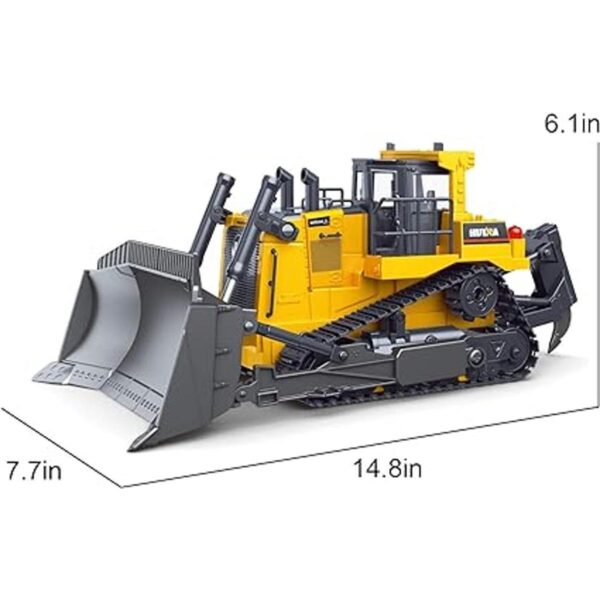 Fisca Bulldozer de control remoto RC 116 vehículo de_5