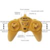 Fisca Bulldozer de control remoto RC 116 vehículo de_6