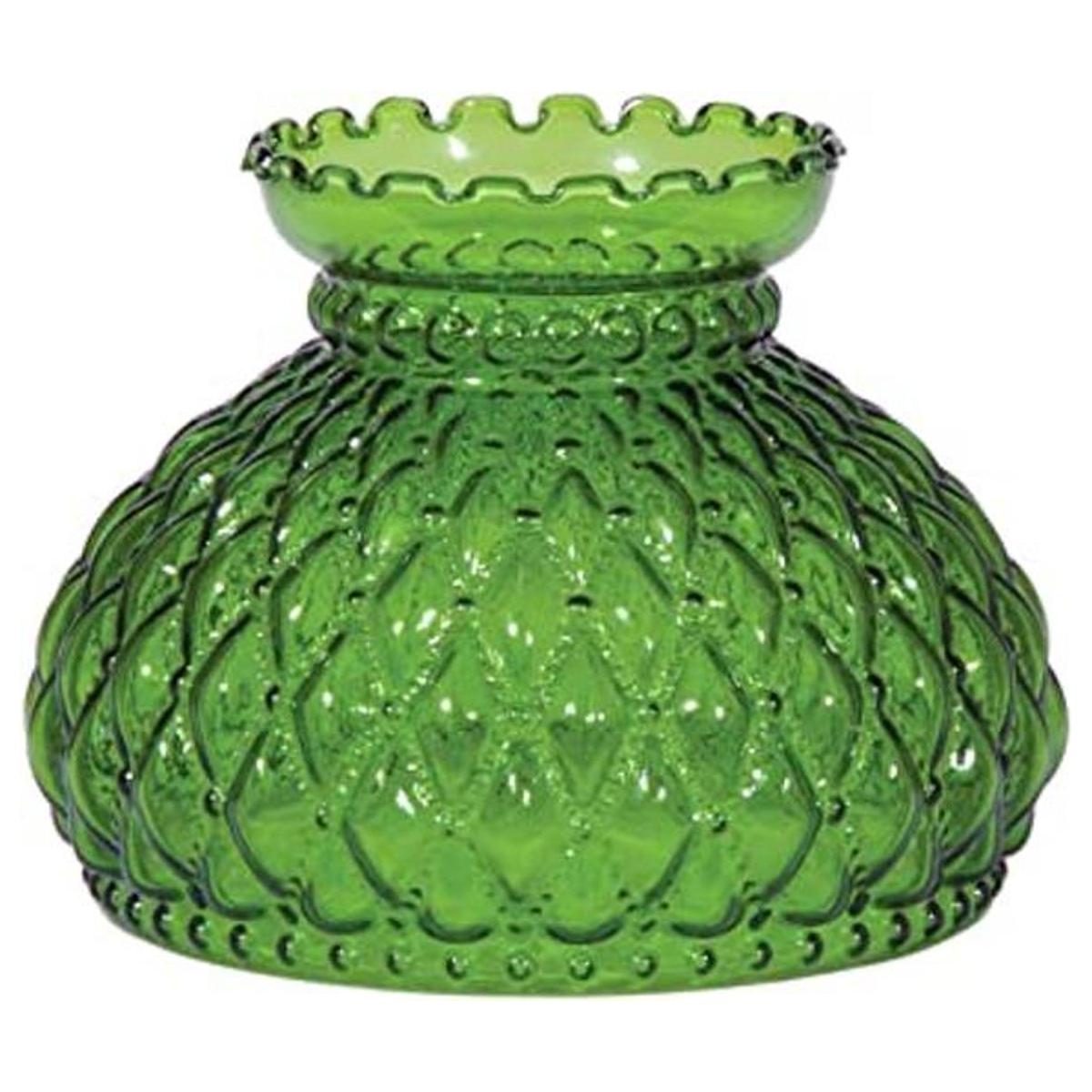 BP Lamp Lámpara de mesa verde oscuro con patrón acolchado