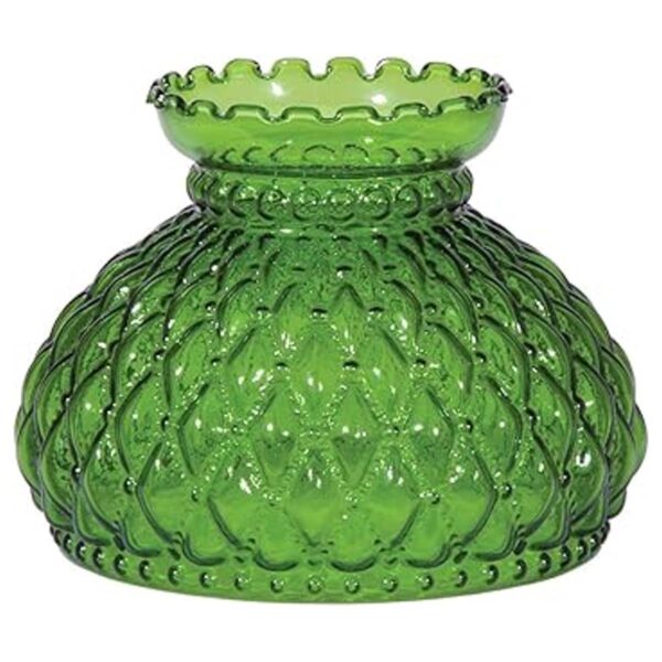 BP Lamp Lámpara de mesa verde oscuro con patrón acolchado_2