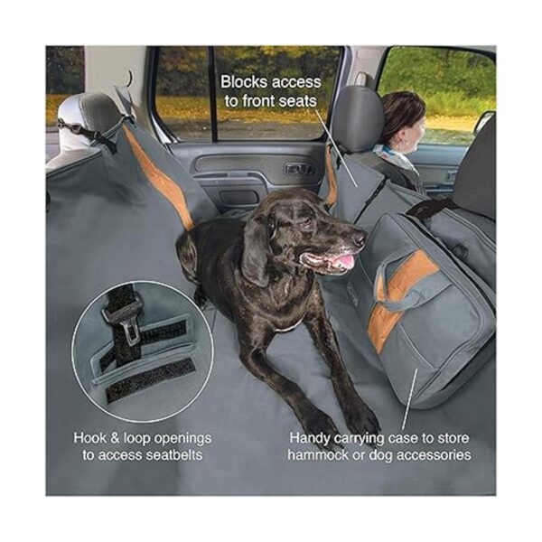 Kurgo Funda de asiento de banco para perros protector de_2