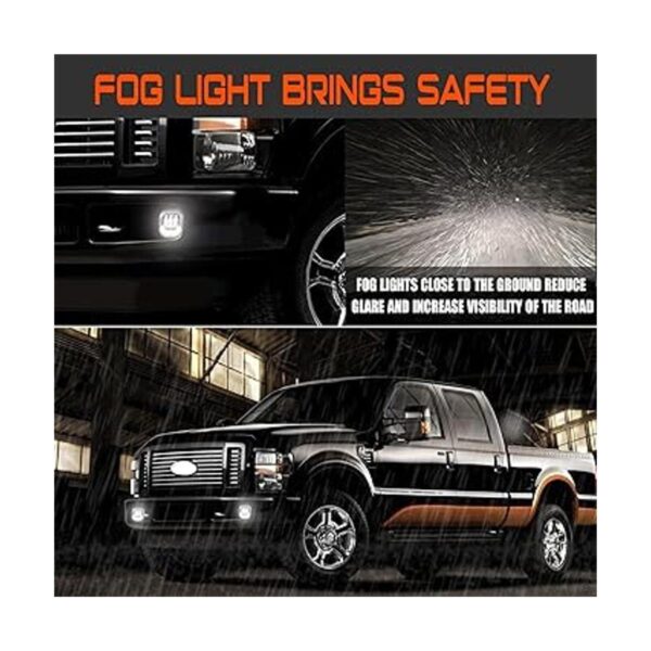 DRFG Luces antiniebla LED con DRL para Ford F250 F350 F450_2