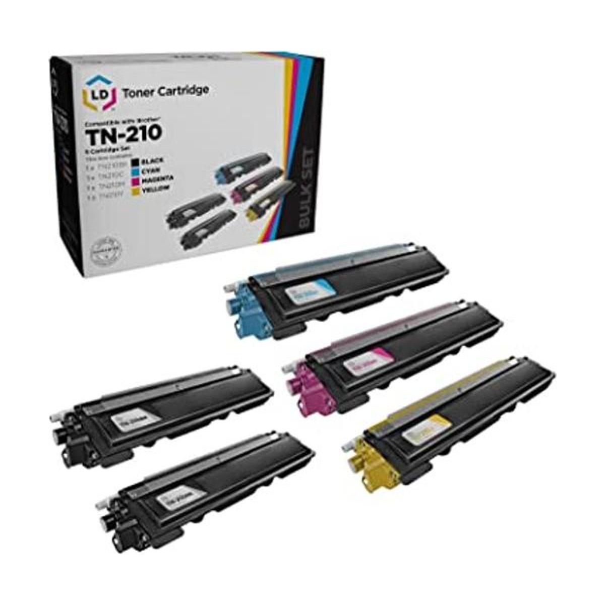 LD Cartucho de tóner compatible con Brother TN210 2