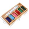 Kghios Montessori Juguetes de matemáticas materiales de_4
