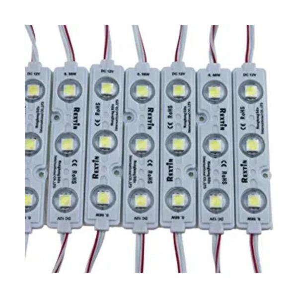 Rextin 200 unidades de 3 módulos LED azules 5050 SMD