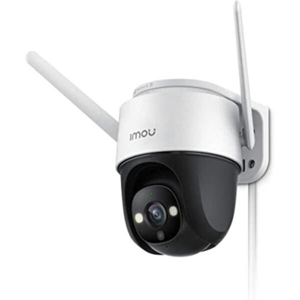 Cámara de seguridad para exteriores con reflector y alarma_1