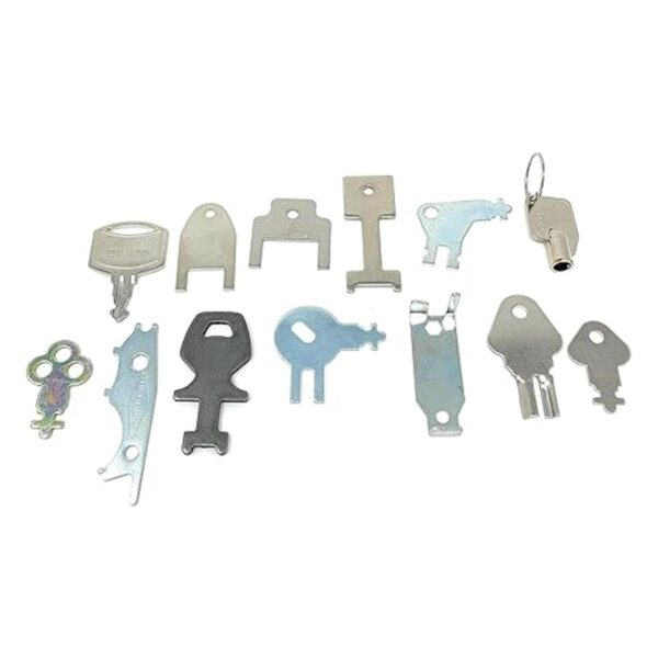 Metal Magery Juego de llaveros dispensador maestro 28