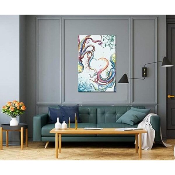 Sechars Lienzo decorativo para pared diseño abstracto de_2