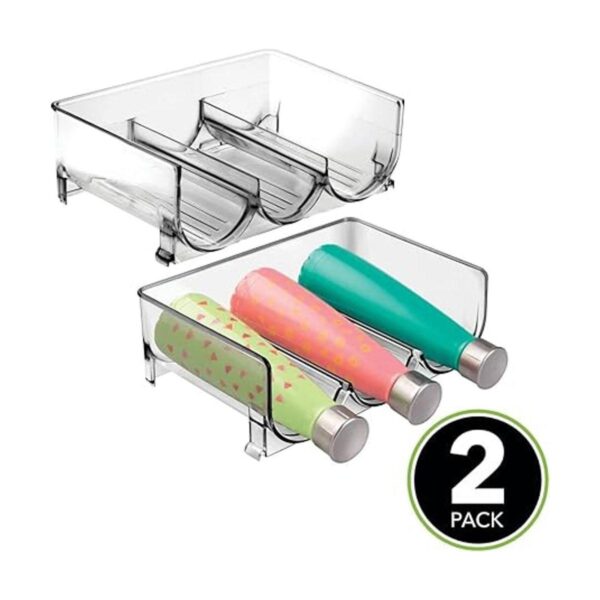 mDesign Estante apilable de plástico para almacenamiento_2