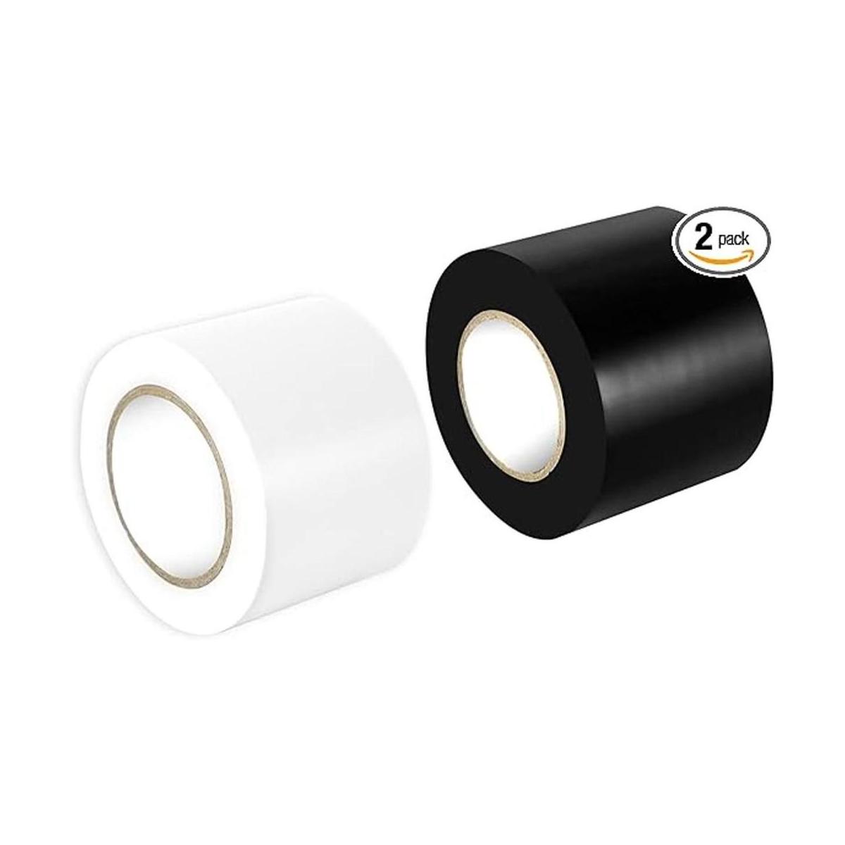 maveek 2 rollos cinta aislante 50 mm15 m silicona