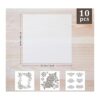 ilauke 10 hojas de plantillas de mylar de 7.5 mil hojas_2