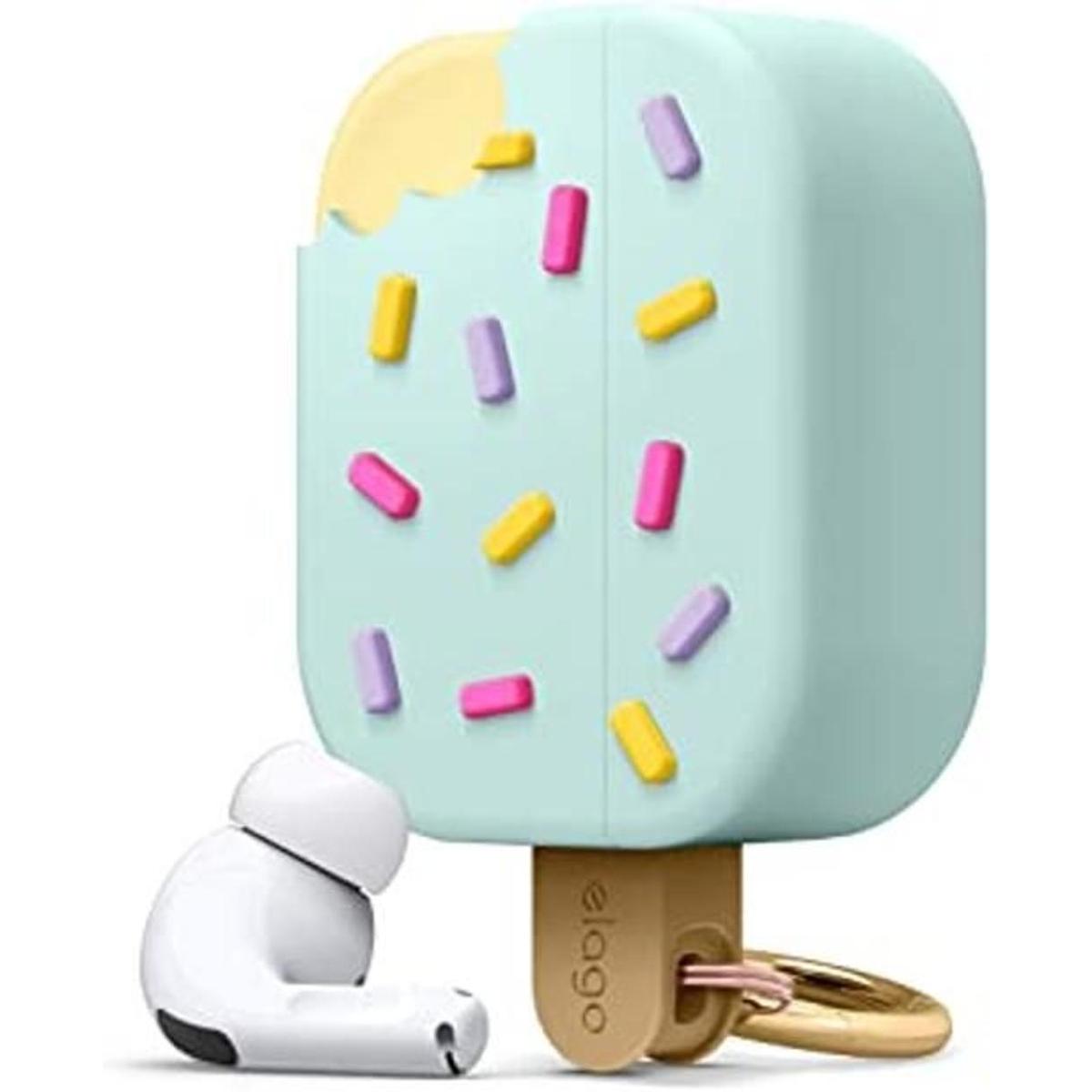 elago Funda con llavero para audífonos AirPods Pro de