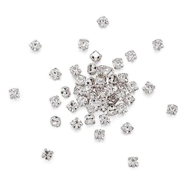 beadthoven 50 unidades 4 mm. cuadrado Montee abalorio_1