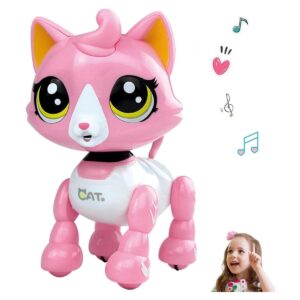 amdohai Robot Cat Interactive Catty Toy Electrónica Music_1