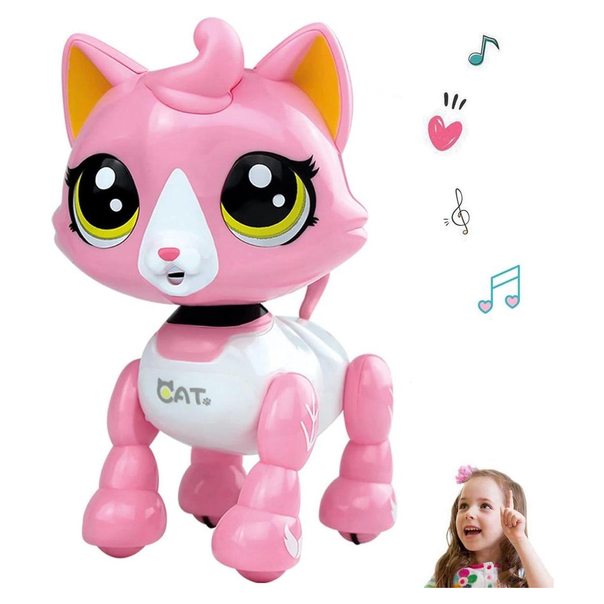 amdohai Robot Cat Interactive Catty Toy Electrónica Music