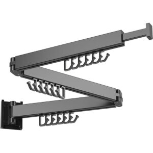 ZdwCyl Estante de secado de ropa soporte de pared_1