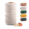 ZUEXT Cuerda de algodón para macramé de 0.197 in x 109_1
