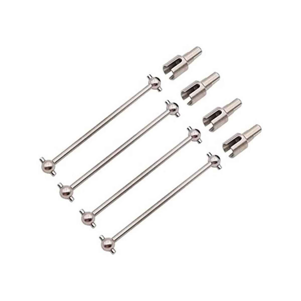 ZYCST Metal 4 unids eje trasero Dogbone y 4 unids