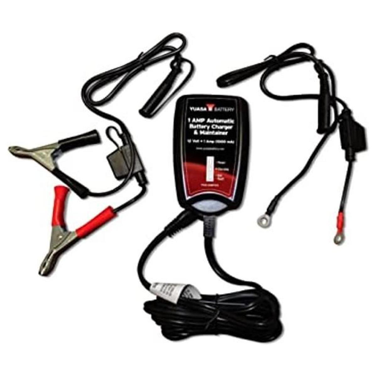 Yuasa YUA1AMPCH Cargador de batería de 12 V 1 amperio