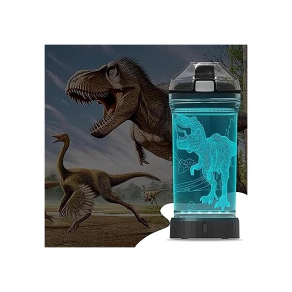 YuanDian Botella de agua iluminada para niños con diseño_4