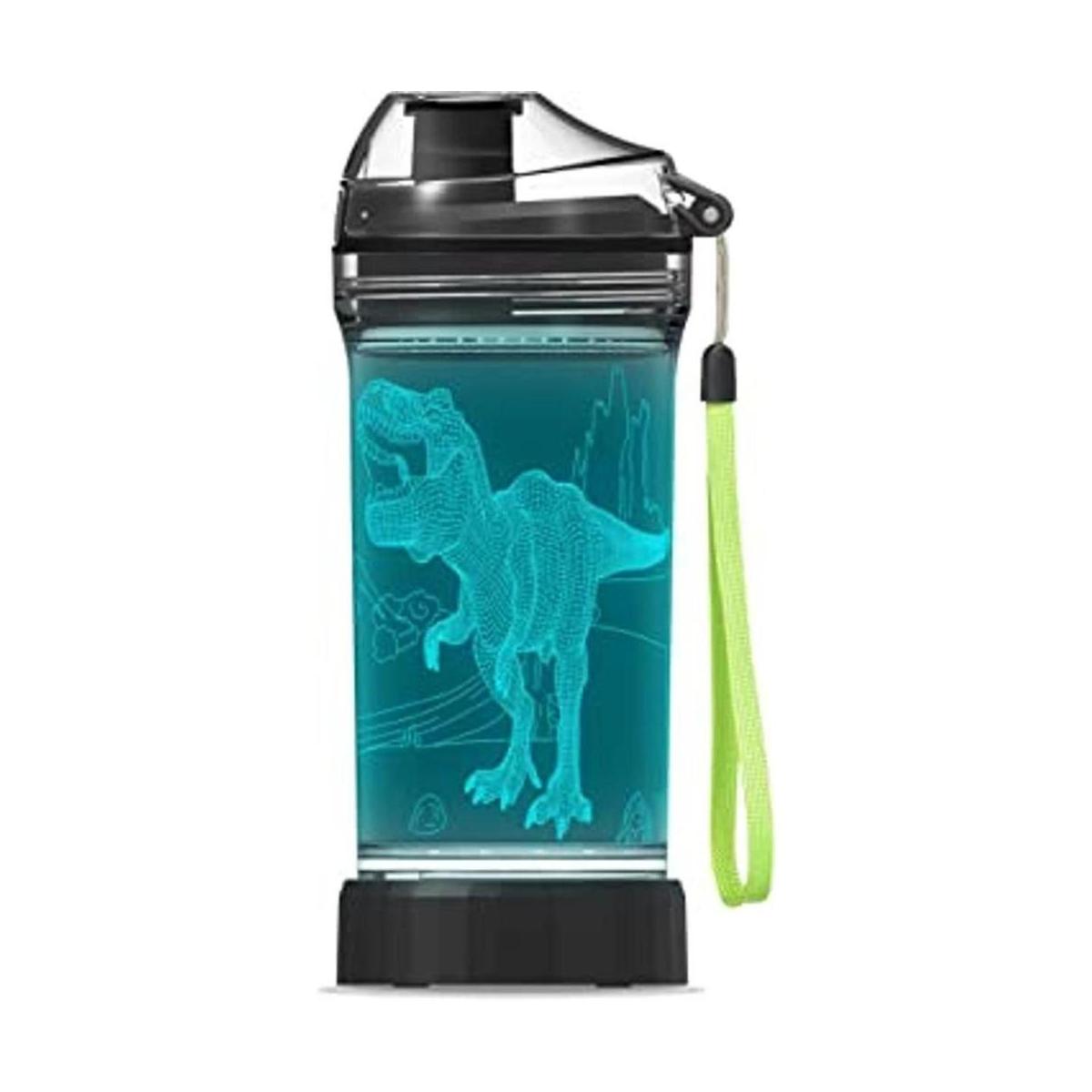 YuanDian Botella de agua iluminada para niños con diseño