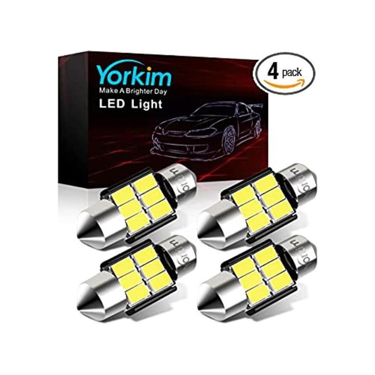 Yorkim Bombillas LED súper brillantes de 1.22 pulgadas