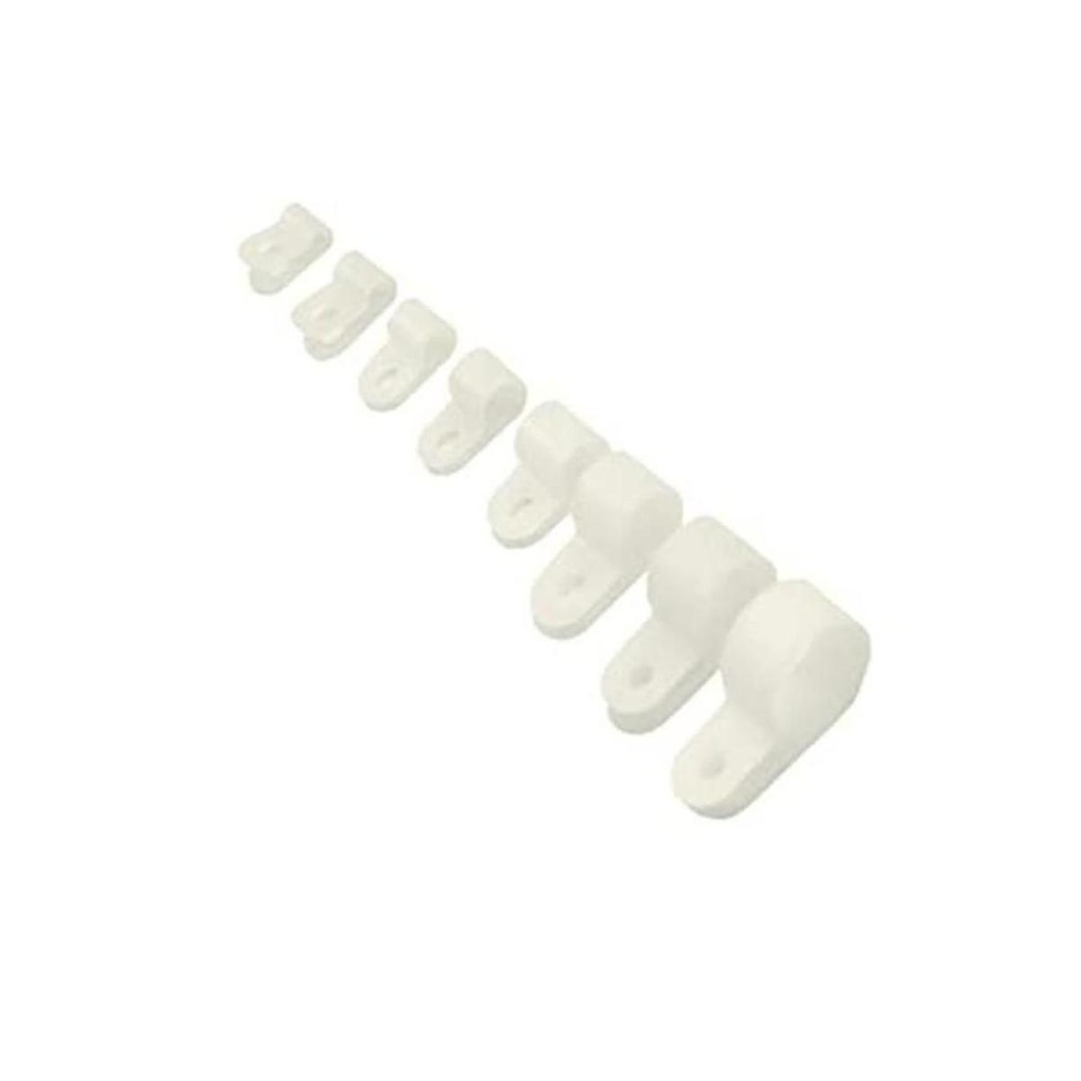 Yosawa Kit surtido de abrazaderas de nailon para cables