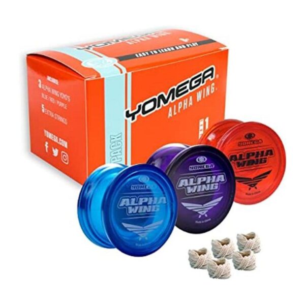 Yomega Yoyo de ala alfa 3X eje fijo Yoyo diseñado para_1
