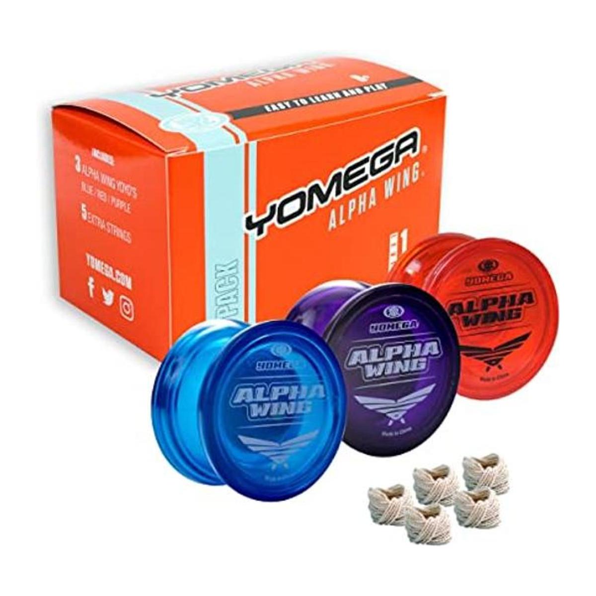 Yomega Yoyo de ala alfa 3X eje fijo Yoyo diseñado para