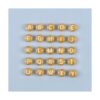 Yochus 1000 cuentas redondas de oro de 0.157 x 0.276 in de_2