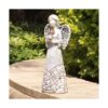 Yiosax Estatuas de ángel de jardín para decoración al aire_2