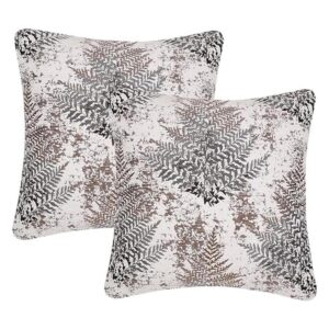 Yeiotsy Paquete de 2 fundas de almohada decorativas de_1