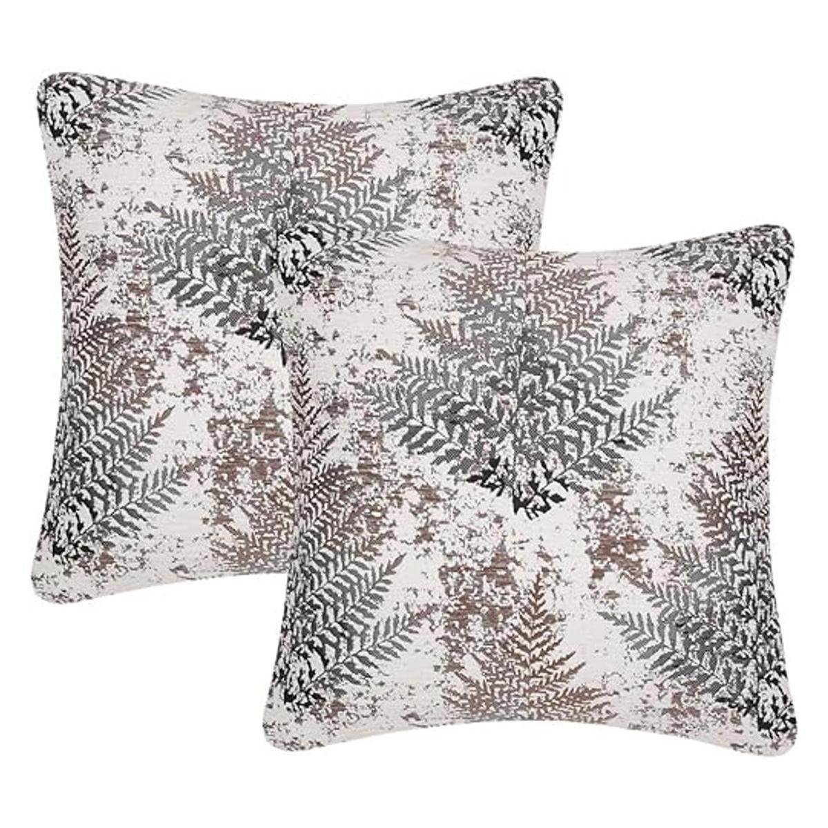 Yeiotsy Paquete de 2 fundas de almohada decorativas de