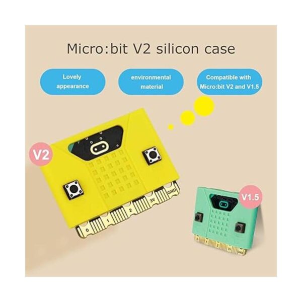 Yahboom BBC Microbit V2.0 Macaron Colors Funda protectora_2