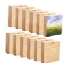 YOUEON Paquete de 12 bloques de madera sin terminar para_1
