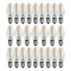 YIMILITE C7 0.6W 2200K con bombilla LED E12 estándar de_1