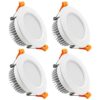 YGSTech Luz empotrable LED de 3.5 pulgadas regulable 7_1