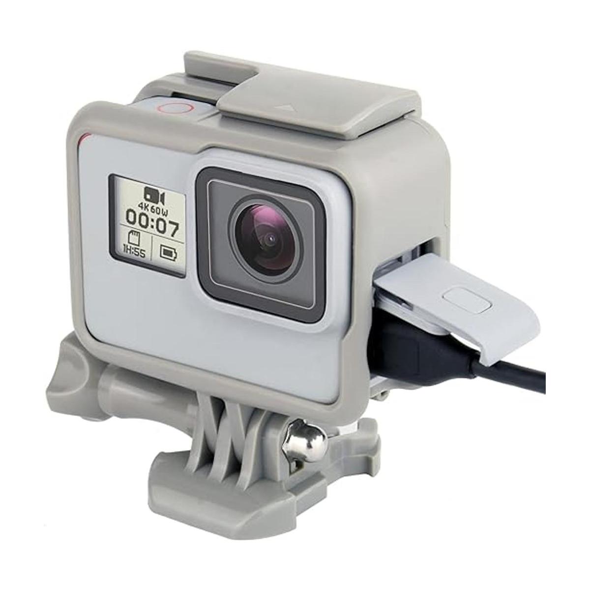 YALLSAME Carcasa de montaje en marco para GoPro Hero7