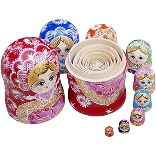 YAKELUS Matryoshka 1051 para muñecas rusas_2